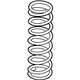 Ford 8S4Z-5B669-E Coil Spring, Yellow, Rear Ford 8S4Z-5B669-E Coil Spring, Yellow, Rear