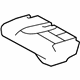 Ford DT4Z-7863805-AB Cushion Cover, Rear Driver Side Ford DT4Z-7863805-AB Cushion Cover, Rear Driver Side