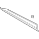 Ford LJ6Z-7820878-AB MOULDING - DOOR OUTSIDE