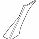 Ford 8A5Z-5429077-ABPTM Molding, Driver Side Ford 8A5Z-5429077-ABPTM Molding, Driver Side