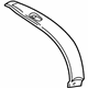 Ford FL3Z-1651728-AA Roof Molding, Passenger Side Ford FL3Z-1651728-AA Roof Molding, Passenger Side