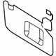 Ford 8A5Z-5404104-AA Sunvisor, Black, Passenger Side Ford 8A5Z-5404104-AA Sunvisor, Black, Passenger Side