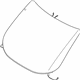 Ford KT1Z-5403100-H GLASS - WINDSCREEN