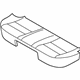 Ford AN7Z-54600A88-C Seat Cushion Pad, Rear Ford AN7Z-54600A88-C Seat Cushion Pad, Rear