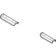 Ford LX6Z-7810672-A Front Crossmember, Passenger Side Ford LX6Z-7810672-A Front Crossmember, Passenger Side