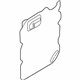 Ford EK4Z-61237A04-A Shield - Water Splash