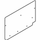 Ford EK4Z-6127411-AE Panel - Door Trim - Upper