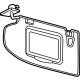 Ford NZ6Z-6004104-AB Sunvisor, Front Passenger Side Ford NZ6Z-6004104-AB Sunvisor, Front Passenger Side