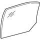 Ford XW1Z-5425712-AA Glass - Rear Door