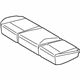 Ford KB3Z-2663804-AA COVER ASY - REAR SEAT CUSHION