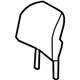 Ford FA1Z-58611A08-CAF Headrest - Cover And Pad