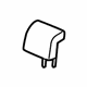 Ford GD9Z-54611A08-AN Headrest, Center Ford GD9Z-54611A08-AN Headrest, Center