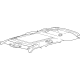 Ford LB5Z-7851916-MS HEADLINING - ROOF