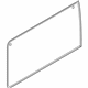 Ford BK3Z-6129711-AE Glass - Quarter Window