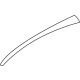 Ford LJ8Z-5850463-AB Molding, Driver Side Ford LJ8Z-5850463-AB Molding, Driver Side