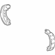 Ford 4C2Z-2648-AA Brake Shoes, Rear Ford 4C2Z-2648-AA Brake Shoes, Rear