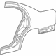 Ford 3W4Z-5427840-AA Quarter Panel, Outer Passenger Side Ford 3W4Z-5427840-AA Quarter Panel, Outer Passenger Side