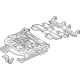 Ford PR3Z-6361704-A Seat Track, Passenger Side Ford PR3Z-6361704-A Seat Track, Passenger Side