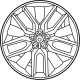 Ford FT4Z-1007-H Wheel Assembly