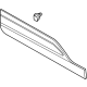 Ford LJ6Z-7825556-AB MOULDING - DOOR OUTSIDE