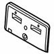 Ford CM5Z-17A385-AA Bracket - License Plate