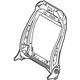 Ford NU5Z-7861019-B Seat Back Frame, Driver Side Ford NU5Z-7861019-B Seat Back Frame, Driver Side