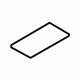 Ford 8A8Z-74045G34-AA Compartment Insert, Rear Ford 8A8Z-74045G34-AA Compartment Insert, Rear