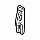 Ford F65Z-8B455-AC Reinforcement Panel Bracket, Center Ford F65Z-8B455-AC Reinforcement Panel Bracket, Center