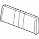 Ford 8C3Z-2666800-A Seat Back Pad, Rear Ford 8C3Z-2666800-A Seat Back Pad, Rear
