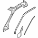 Ford HC3Z-2551186-B Windshield Pillar Reinforcement, Upper Passenger Side Ford HC3Z-2551186-B Windshield Pillar Reinforcement, Upper Passenger Side