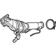 Ford LX6Z-5E212-KP Catalytic Converter, Front Ford LX6Z-5E212-KP Catalytic Converter, Front