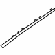 Ford 8A5Z-54239A00-AA Chrome Strip, Passenger Side Ford 8A5Z-54239A00-AA Chrome Strip, Passenger Side