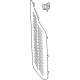 Ford M2DZ-7841308-AB MOULDING