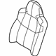 Ford 8C3Z-2664810-A Seat Back Pad, Rear Passenger Side Ford 8C3Z-2664810-A Seat Back Pad, Rear Passenger Side