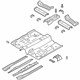 Ford LX6Z-7811135-A Front Floor Pan Ford LX6Z-7811135-A Front Floor Pan