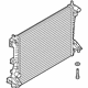 Ford CR3Z-8005-A Radiator Assembly