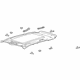 Ford KT4Z-5851916-FA HEADLINING - ROOF