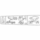 Ford CV6Z-17A083-A Decal - Jack Operation