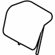 Ford BH6Z-54611A08-BA Headrest, Outer, Charcoal Ford BH6Z-54611A08-BA Headrest, Outer, Charcoal