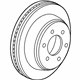 Ford FL3Z-2C026-E ROTOR ASY - BRAKE