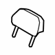 Ford FL7Z-78611A08-GA Headrest Ford FL7Z-78611A08-GA Headrest