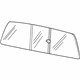 Ford F81Z-2542006-CA Glass - Back Window