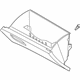 Ford KB3Z-2106010-AB COMPARTMENT - GLOVE - CO-DRIVE